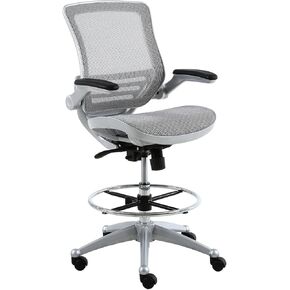 كرسي Harwick Evolve All Mesh عالي التحمل - لمسة نهائية من البلاتين in Kuwait