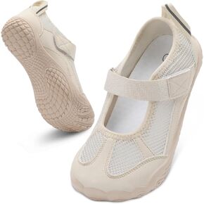 أحذية مائية من BARERUN للنساء حفاة القدم أحذية المشي لمسافات طويلة بدون قطرة سريعة الجفاف للسفر والسباحة على الشاطئ والنهر والبحيرة والرمال والقارب وركوب الأمواج والحديقة والتمارين الرياضية صنادل عريضة غير قابلة للانزلاق in Kuwait