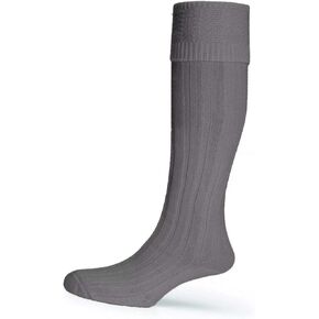 جوارب TW SPORTS & KILTS SCOTTISH للرجال الفاخرة المصنوعة من الصوف باللون الرمادي in Kuwait