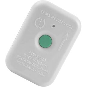 1 PC TPMS19 Tire Pressure Resetter, Fault Diagnosis TPMS Reset Sensor, OEM Part Number 8C2T-1A203-AB, Compatible with Ford F-150 F-250 F-350 F-450 F-550 Edge (White) in Kuwait