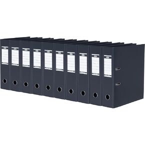 Elba Strong Line 100400547 Folder DIN A4 Double Edge Profile 8 cm Wide Anthracite in Kuwait