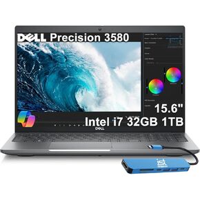 Dell Precision 7000 7670 Mobile Workstation (16" FHD+, Intel Core i5-12600HX (>i7-1280P), 32GB RAM, 1TB SSD, NVIDIA RTX A2000 8GB) Laptop for Designer, Architect, 3-Yr WRT, Win 11 Pro w/AI Copilot in Kuwait