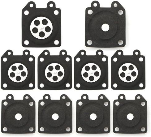 10 Pieces Replacement Carburetor Metering Diaphragm Fit for Gasoline Machinery in Saudi Arabia