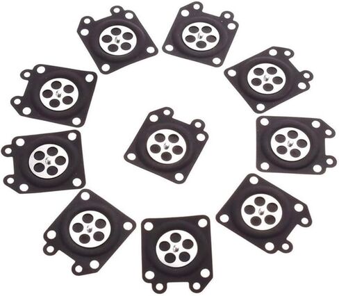 10 Pieces Replacement Carburetor Metering Diaphragm Fit for Gasoline Machinery in Saudi Arabia