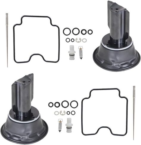 Genuine 2×Carburetor Diaphragm Kit For Yamaha XVS1100 V-Star XVS 1100 1999-2006 2007 Original OEM Replacement Component in Saudi Arabia