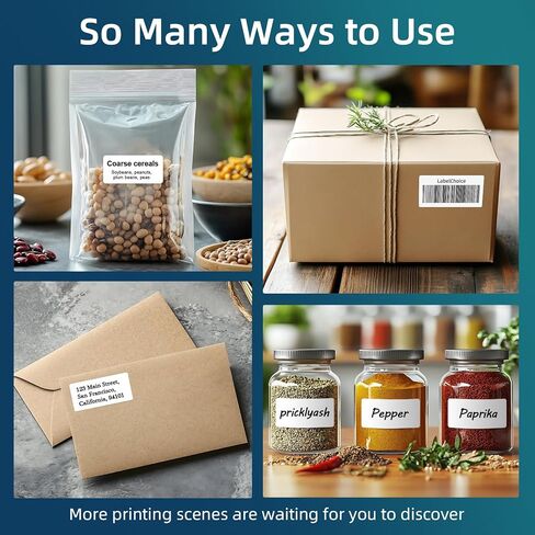 500 Sheets 15000 Pcs 30 Up Labels 1" x2-5/8 Shipping Address Labels for Laser & Inkjet Printers, Mailing Labels 30 per Sheet Return Address Stickers, 30 per Page on US Letter in Kuwait