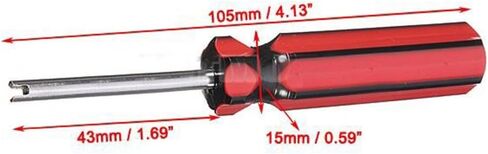 Tire Valve Stem Removal Tool,Valve Core Tool,Schrader Valve-Stem Core Remover,Tire Valves Tools for Schrader Valves Cores,Universal Motorcycle Car Truck Bike Valve-Stem Screwdriver in Saudi Arabia