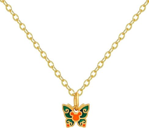 Dainty 18K Gold Plated Butterfly Necklaces Cute Gold Necklace for Women Simple Choker Jewelry for Women Trendy Jewelry Gifts in Saudi Arabia