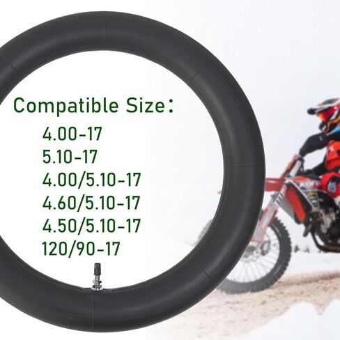 4.00/5.10-17 Inner Tube 4.60/5.10-17 4.00-17 5.10-17 4.60-17 120/90-17 120/80-17 110/90-17 Replacement Inner Tube Straight Valve Stem in Kuwait