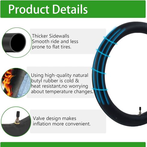 4.00/5.10-17 Inner Tube 4.60/5.10-17 4.00-17 5.10-17 4.60-17 120/90-17 120/80-17 110/90-17 Replacement Inner Tube Straight Valve Stem in Kuwait