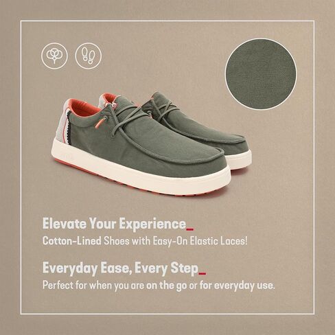 PITAS Cana Slip On Shoes for Men | Casual Boat Shoes | Comfortable & Lightweight Men’s Loafers in Saudi Arabia