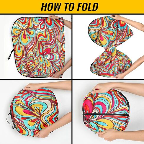 مظلة الشمس للزجاج الأمامي - مظلة للزجاج الأمامي للسيارة للحماية من الأشعة فوق البنفسجية وتقليل الحرارة 2025 واقي من الشمس للجزء الداخلي للسيارة (55 بوصة × 31.5 بوصة) in Kuwait