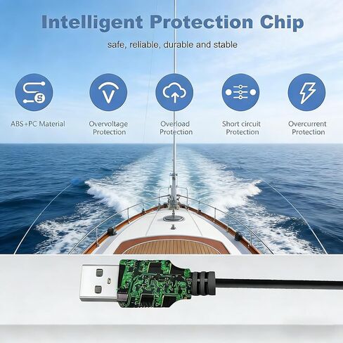 Remote 1866460 Charging Cable Compatible with i-Pilot Link Remotes for Minn Kota Trolling Motor Battery Replacement Parts Charger USB Power Cord in Kuwait