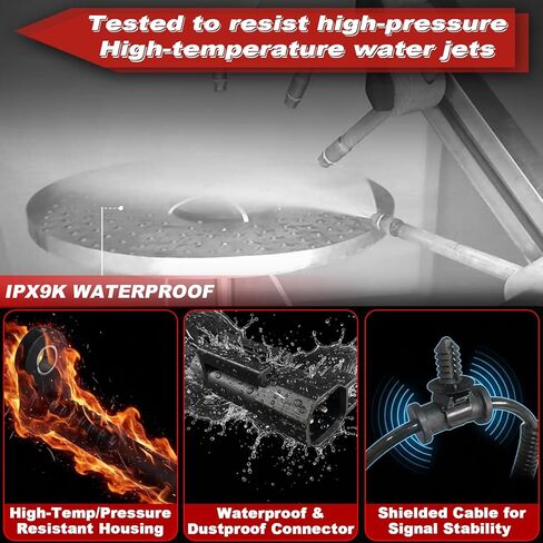 مستشعر سرعة عجلة ABS 4 قطع: أمامي خلفي يسار ويمين متوافق مع رام 2013-2018 1500 V6 3.0L/3.6L/3.7L V8 4.7L/5.7L، 2019-2020 1500 Classic V6 3.0L/3.6L V8 5.7L in Kuwait