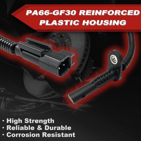 مستشعر سرعة عجلة ABS 4 قطع: أمامي خلفي يسار ويمين متوافق مع رام 2013-2018 1500 V6 3.0L/3.6L/3.7L V8 4.7L/5.7L، 2019-2020 1500 Classic V6 3.0L/3.6L V8 5.7L in Kuwait