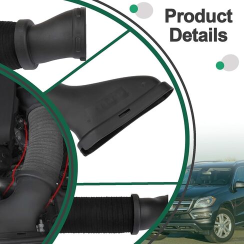 Air Cleaner Intake Hose Left and Right Compatible with Mercedes Benz GL450 GL550 ML550 GLS550 GLE63 GL63 GLS63 ML63 AMG 2012-2019 Replace 2780902482 2780902582 in Saudi Arabia