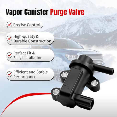 Vapor Canister Purge Valve Compatible with 2.4L 3.0L 2003-2011 Honda Element, 2003-2007 Honda Accord Acura TSX 2003 2004 2005 2006 2007 2008 2009 2010 2011,36162-RAA-A01 in Saudi Arabia