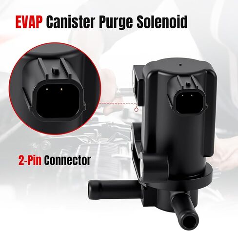 Vapor Canister Purge Valve Compatible with 2.4L 3.0L 2003-2011 Honda Element, 2003-2007 Honda Accord Acura TSX 2003 2004 2005 2006 2007 2008 2009 2010 2011,36162-RAA-A01 in Saudi Arabia