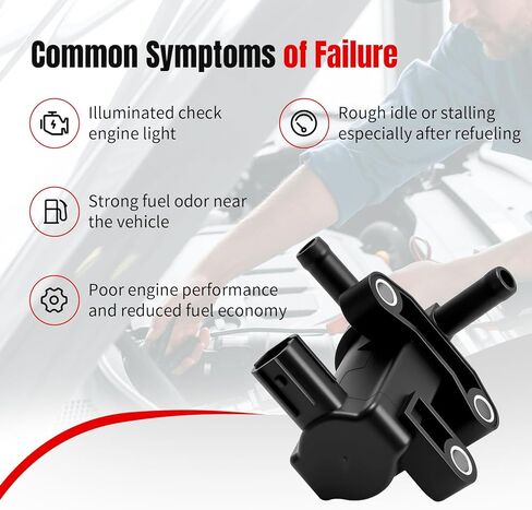 Vapor Canister Purge Valve Compatible with 2.4L 3.0L 2003-2011 Honda Element, 2003-2007 Honda Accord Acura TSX 2003 2004 2005 2006 2007 2008 2009 2010 2011,36162-RAA-A01 in Saudi Arabia
