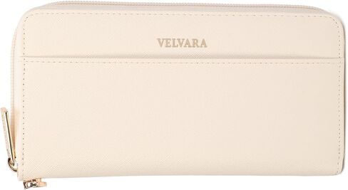 Wristlet Wallet for Women, PU Leather RFID Blocking Bifold, Slim Designer Ladies Card Holder (Pink) in Saudi Arabia