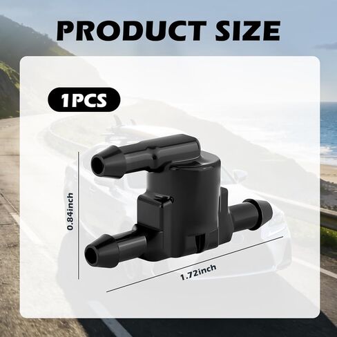 2PCS Car Windshield Washer Check Valve OEM 8532128020,Durable Check Valve Kit for Windshield Washer Nozzles Compatible with Lexus Toyota Scion,Windshields Sprayer Nozzle Spray Kit in Kuwait
