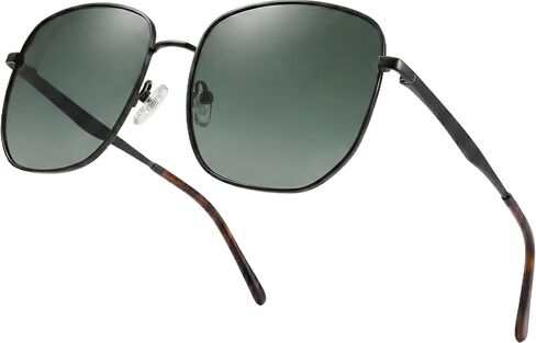 Trendy Square Retro Sunglasses for Men Women with Polarized TAC Lens und UV400 Protection Sunglasses in Saudi Arabia