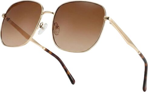 Trendy Square Retro Sunglasses for Men Women with Polarized TAC Lens und UV400 Protection Sunglasses in Saudi Arabia