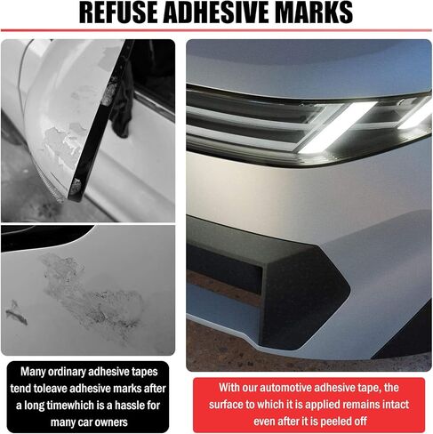 16.4Ft x 0.24" Automotive Double Sided Tape,High Adhesive Car Double Sided Mounting Tape Easily Sticks to Car Badges & Cars Decorations,Cuttable Doubles Sideds Tapes for Cars in Saudi Arabia