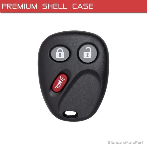 StandardAutoPart Car Keyless Entry Remote Compatible with Escalade Avalanche Equinox Silverado SSR Suburban Tahoe Sierra Yukon H1 H2 Torrent Vue LHJ011 (Shell case) in Saudi Arabia