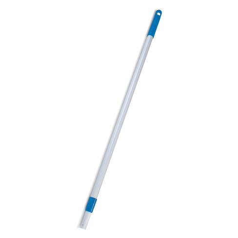 Carlisle FoodService Products Telescopic Mop Handle for Flat Head Mops for Floor Cleaning, Home, Kitchen, Restaurants, Office, And Janitorial Use, Aluminum, 43 - 70 Inches, Silver in Saudi Arabia