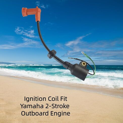 63V-85570-00 61N-85570-10 ملف الإشعال لياماها 9.9HP 15 20 25 30 40 50 150 200 225 250 HP محرك خارجي ثنائي الأشواط يستبدل سييرا مارين 18-5113 in Saudi Arabia