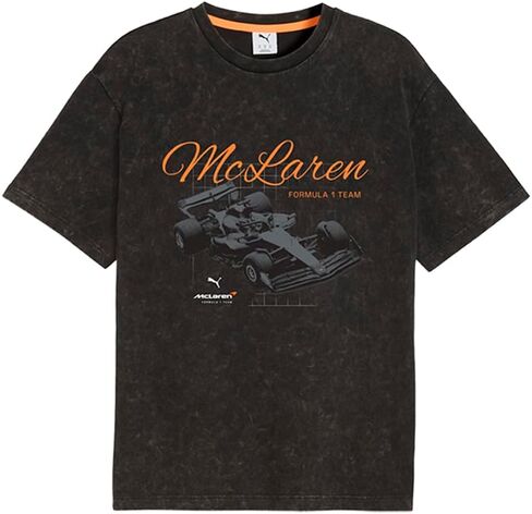 تي شيرت بوما ماكلارين ريسينغ جرافيك للرجال من بوما، Papaya SS26، مقاس Medium Mclaren Tee2 in Saudi Arabia