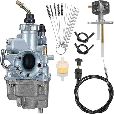 TTR125 Carburetor + Fuel Switch Valve Petcock for Yamaha TTR125 TTR-125 Carb Carburetor 2000-2007 Yamaha Motorcycle TTR125LE TTR125 TTR125E TTR125 with Choke Cable Kit in Saudi Arabia
