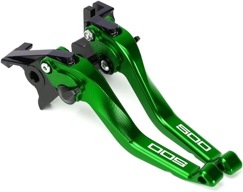عتلات فرامل قصيرة للدراجة النارية متوافقة مع ملحقات Ninja 500 ABS/ABS SE/KRT 2024-2025 Ninja500 Ninja 500 (أسود) in Kuwait