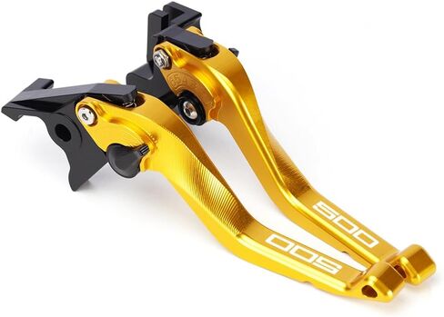 عتلات فرامل قصيرة للدراجة النارية متوافقة مع ملحقات Ninja 500 ABS/ABS SE/KRT 2024-2025 Ninja500 Ninja 500 (أسود) in Kuwait