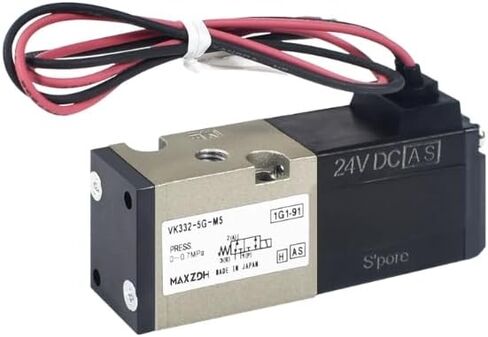 1PC 100% New SMC solenoid valve VK3120-5DZ-M5-F solenoid valve 0-07MPA in Saudi Arabia
