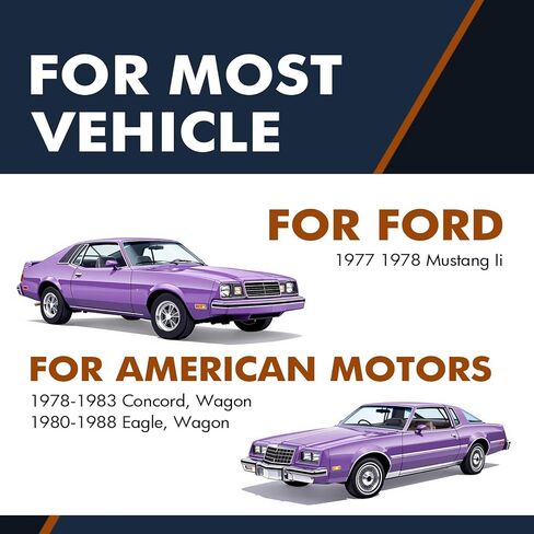 زوج تلقائي PM مكون من 2 دعامة رفع للباب الخلفي متوافقة مع 1980-1988 American Motors Eagle W/o Spoiler in Saudi Arabia