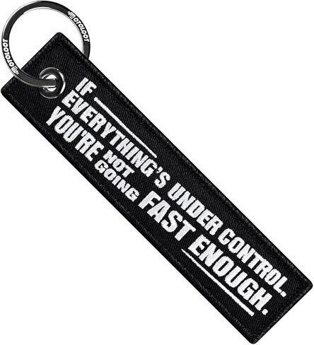 MotoLoot Keychain for Motorcycles, Scooters, Cars and Gifts (You're Not Going Fast Enough) in Saudi Arabia
