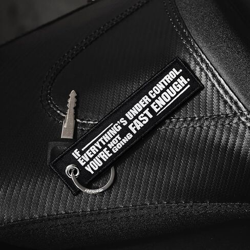 MotoLoot Keychain for Motorcycles, Scooters, Cars and Gifts (You're Not Going Fast Enough) in Saudi Arabia