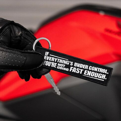 MotoLoot Keychain for Motorcycles, Scooters, Cars and Gifts (You're Not Going Fast Enough) in Saudi Arabia