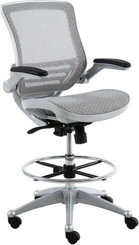 كرسي Harwick Evolve All Mesh عالي التحمل - لمسة نهائية من البلاتين in Kuwait