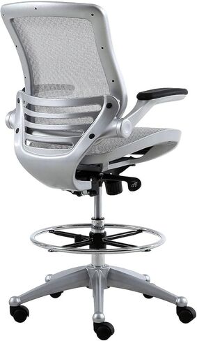 كرسي Harwick Evolve All Mesh عالي التحمل - لمسة نهائية من البلاتين in Kuwait