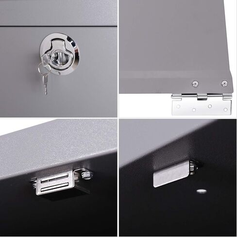 AA Products Inc. P-SH-4605DK Door Kit for SH-4605(52" W * 46" H) Shelf Unit Shelf Accessories Grey in Saudi Arabia