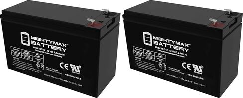 Mighty Max Battery ML7-12 - 12V 7.2AH Replacement UPS Battery for APC Back-UPS 550 BE550G in Kuwait