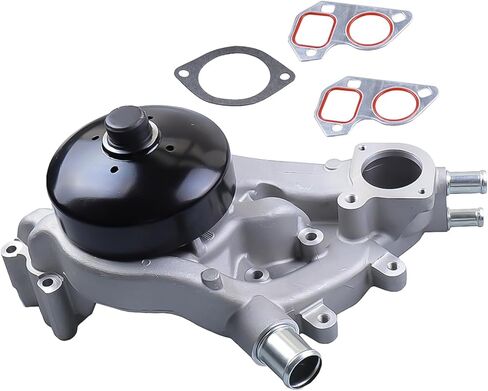 AW6009 Engine Water Pump W/Thermostat Gasket Compatible with 1500 Chevrolet, GMC, Cadillac, Hummer Silverado, Classic, Savana, Sierra, Yukon, Colorado,Canyon, Envoy, 4.8L/5.3L/6.0L/6.2L V8 in Saudi Arabia
