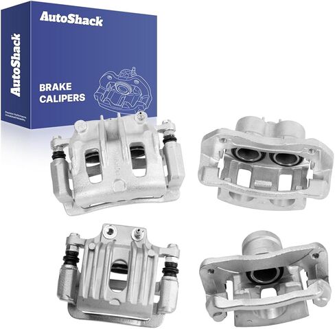 AutoShack Front & Rear Brake Calipers Replacement for 2007-2009 Hyundai Santa Fe 4-PC Set in Saudi Arabia