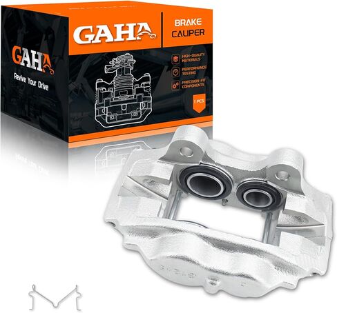 GAHA 19826 19827 مجموعة فرجار الفرامل الأمامية اليسرى واليمنى بدون دعامة لسيارة Toyota Land Cruiser 1976-1990، 4Runner 1987-1989، بيك اب 1986-1988 in Saudi Arabia