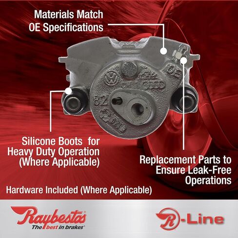 Raybestos R-Line Replacement Remanufactured Front Disc Brake Caliper for Select Cadillac, Chevrolet, Dodge Ram, GMC Model Years (FRC4417) (Renewed) in Saudi Arabia