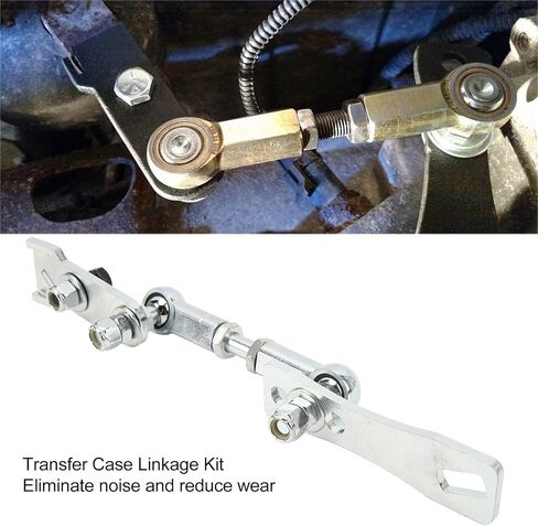 Aramox Transfer Case Linkage Kit, Stainless Steel Rust Proof Replacement for Cherokee XJ Comanche MJ 1986-2001 in Saudi Arabia