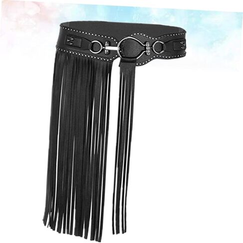 LIFKOME Punk Style Skirt Fashion Belt Tassel Waist Chain Belt for Dress Fringe Belts Women Tassles Goth Cor in Saudi Arabia